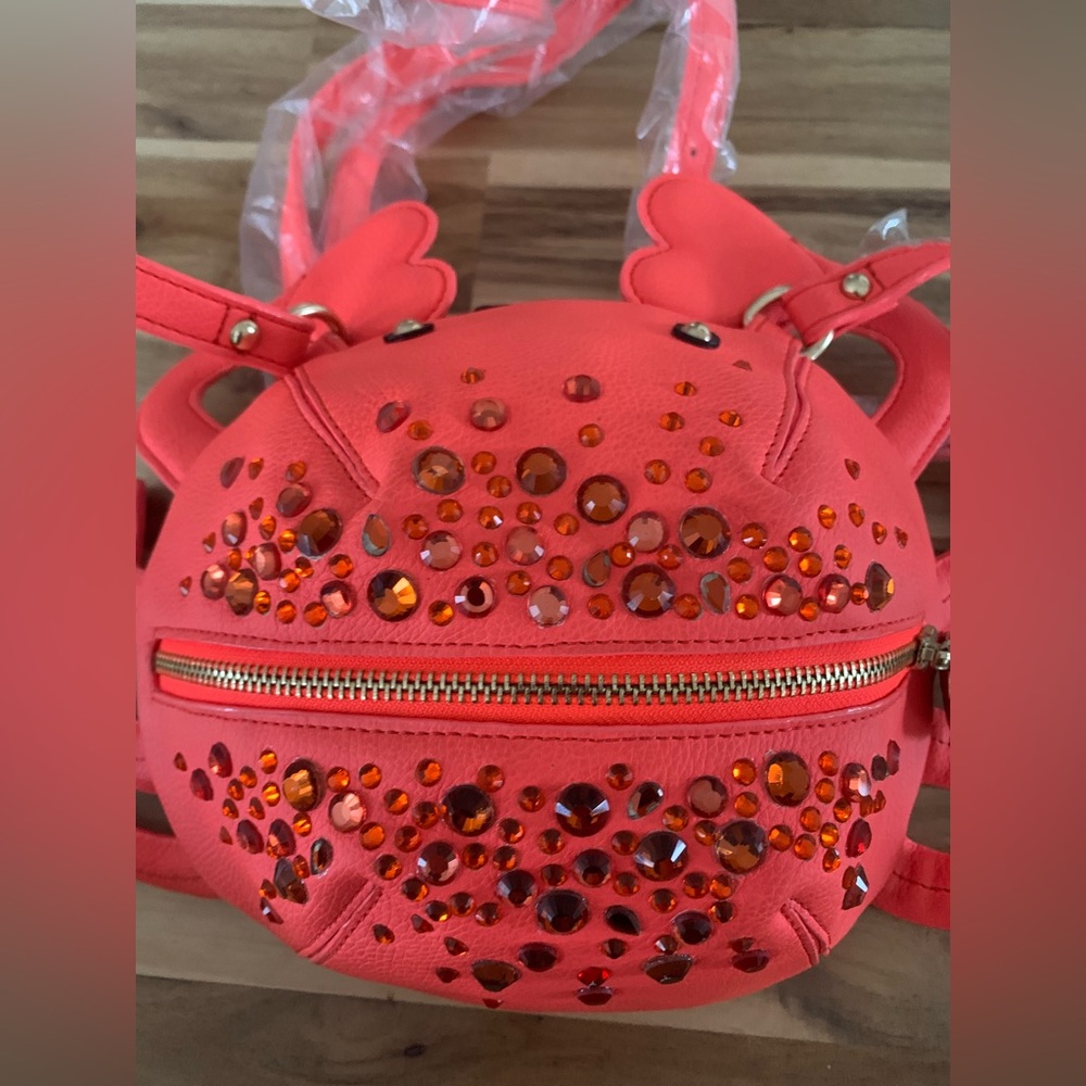 Betsey Johnson Kitsch Crabby Beach Crossbody Bag Crab purse NWOT - Picture 7 of 7